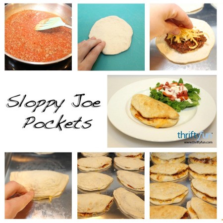 Sloppy Joe Pocket Recipes