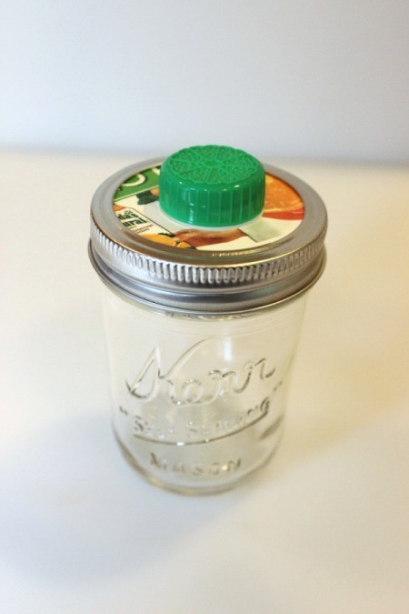 Mason Jar Snack Container