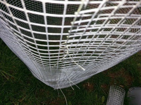 wiring side of cage
