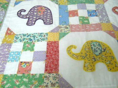 two elephant blocks and two 9 square blocks