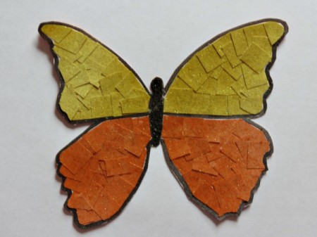 3D Butterfly Wedding Place Card
- covered with glitter