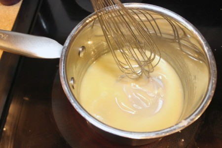 whisk flour and butter