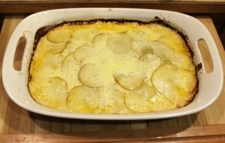 White Cheddar Au Gratin Potatoes 