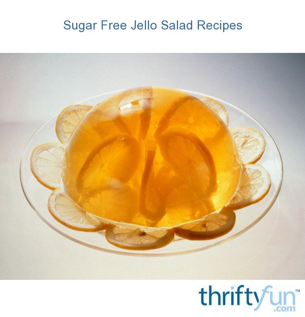Sugar Free Jello Salad Recipes ThriftyFun