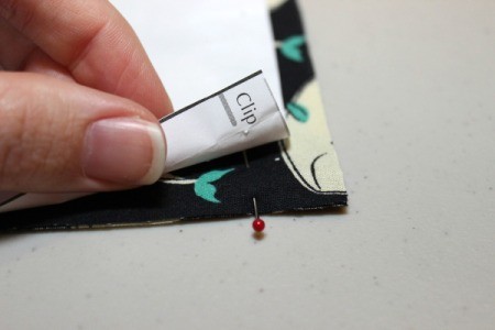 Padded iPad Pouch - mark pattern markings 1