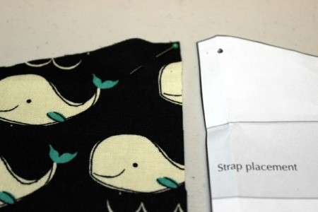 Padded iPad Pouch - mark pattern markings 2