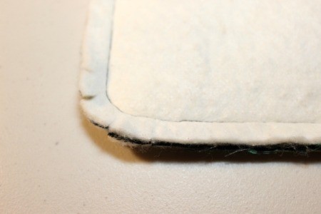 Padded iPad Pouch - clip curves