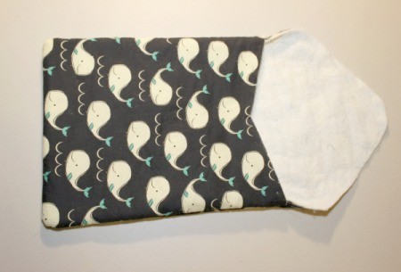 Padded iPad Pouch - turn right side out