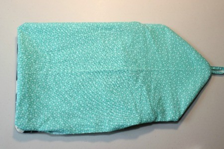 Padded iPad Pouch - lining turned right side out