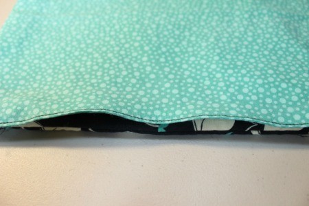 Padded iPad Pouch - sew lining shut