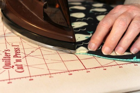 Padded iPad Pouch - press pouch 1