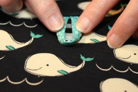 Padded iPad Pouch - find button location