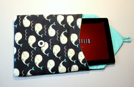 Padded iPad Pouch - ipad in pouch