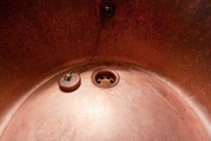 Antique Brass Sink