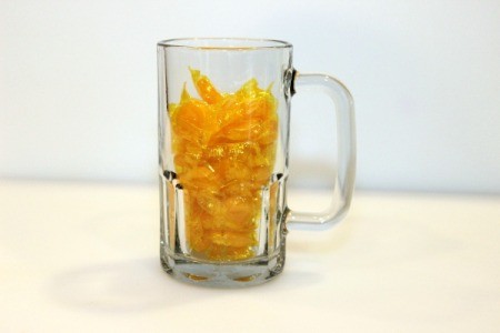 butterscotch candy in mug