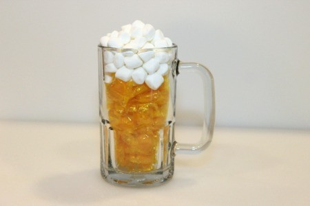 top with mini marshmallows