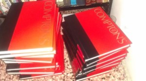 red and black volumes