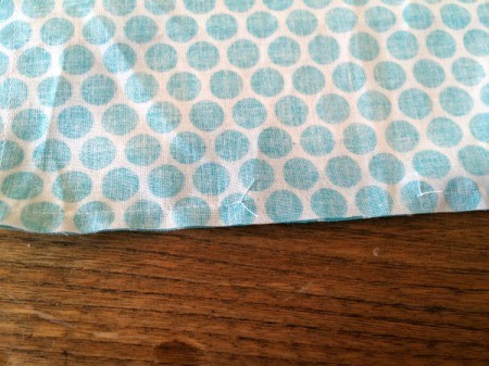 leave opening to turn