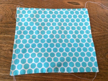 top stitch short sides