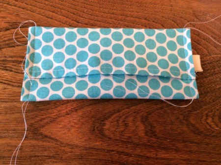 tie off threads on ends