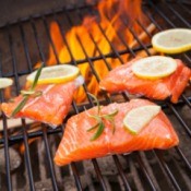 Grilling Salmon