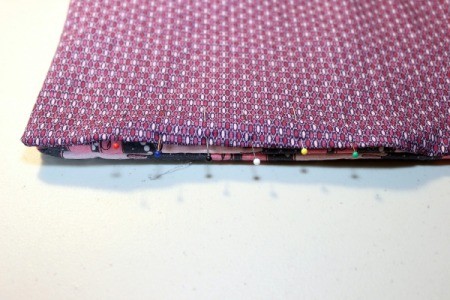 pin lining opening shut