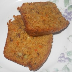 Carrot Pineapple Walnut Quick Bread 