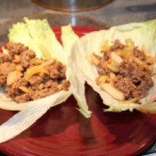 Ginger Beef Lettuce Wraps