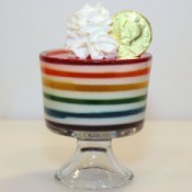 Creamy Rainbow Jello