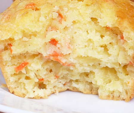 Carrot Pineapple Walnut Bread
