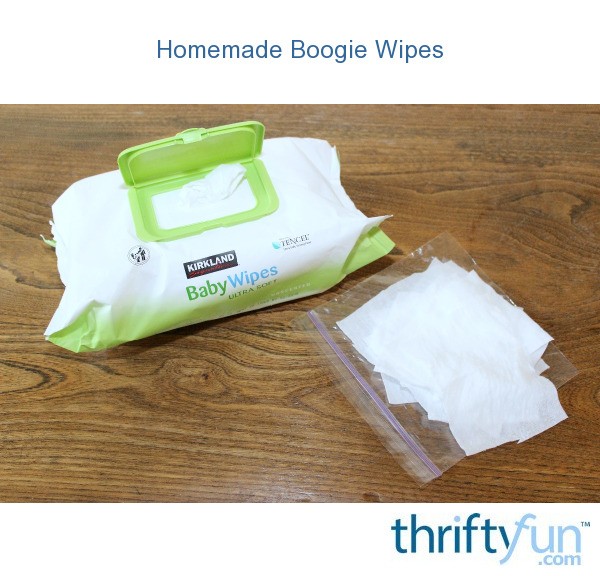 Homemade Boogie Wipes ThriftyFun