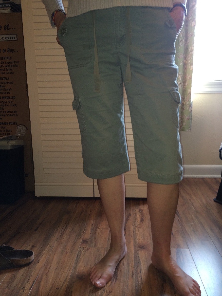 Turning Pants Into Capris ThriftyFun