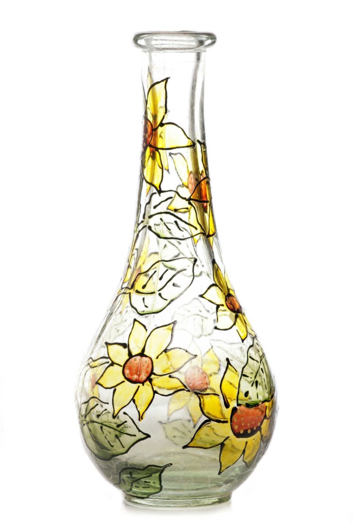 How To Paint The Outside Of A Glass Vase Perhaps After Watching This 