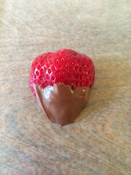 let chocolate harden