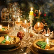 Christmas table