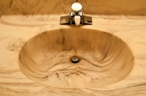 cultured marble sink