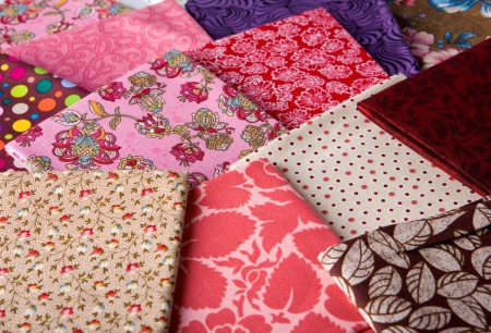 colorful quilting fabric