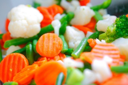 Steamed Mixed Vegetables