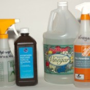 Sanitize With Vinegar and Hydrogen Peroxide
