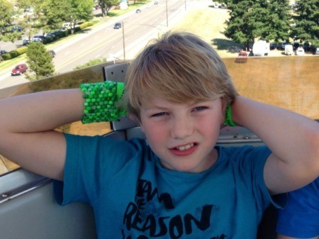 Wearing the Creeper Cuff