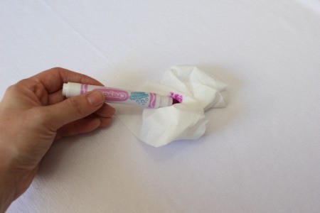 Reviving Dried Up Markers - drying off wet marker tips