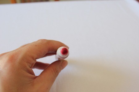 Reviving Dried Up Markers - close up of marker tip