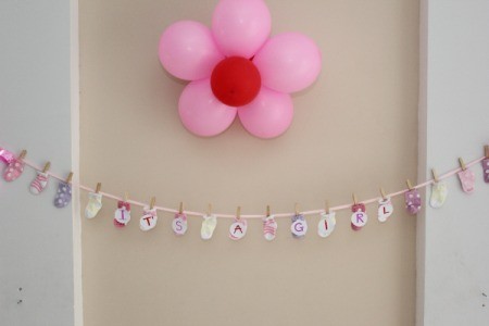 Flower Themed Baby Shower