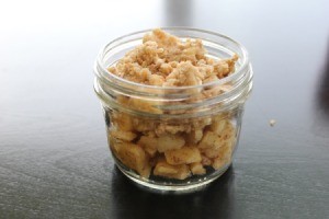 Apple Crisp in a Jar