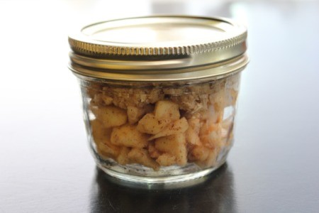 Apple Crisp in a Jar