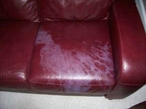 How to repair leather couch