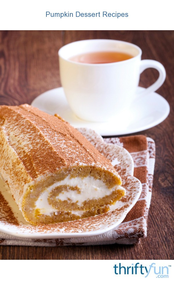 Pumpkin Dessert Recipes | ThriftyFun
