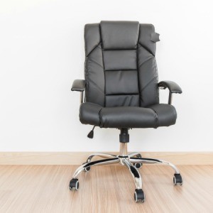 Office Chair on Wood Floor