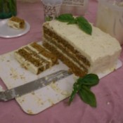 Garden Basil Lime Frosting