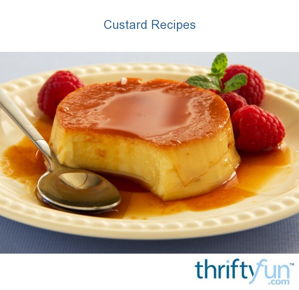 Custard Recipes | ThriftyFun